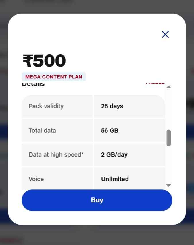 550 रुपये वाले OTT पास में 90GB डेटा