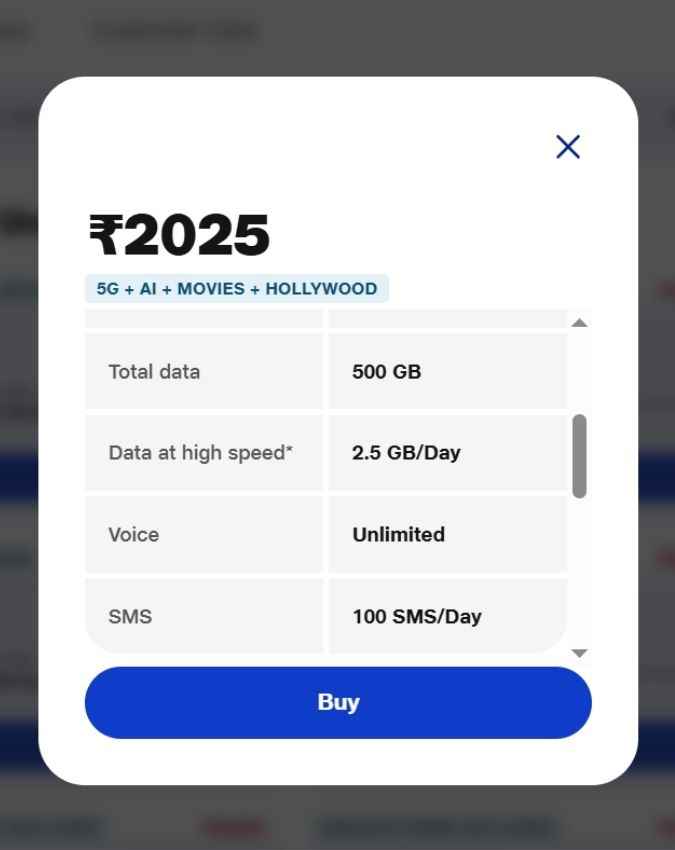 अनलिमिटेड कॉलिंग और 5G डेटा