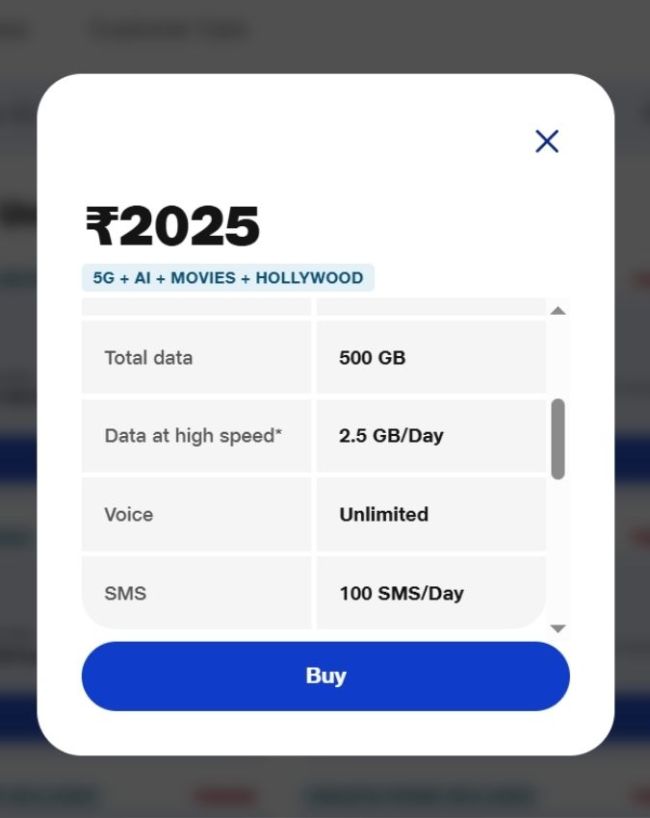 अनलिमिटेड कॉलिंग और 5G डेटा