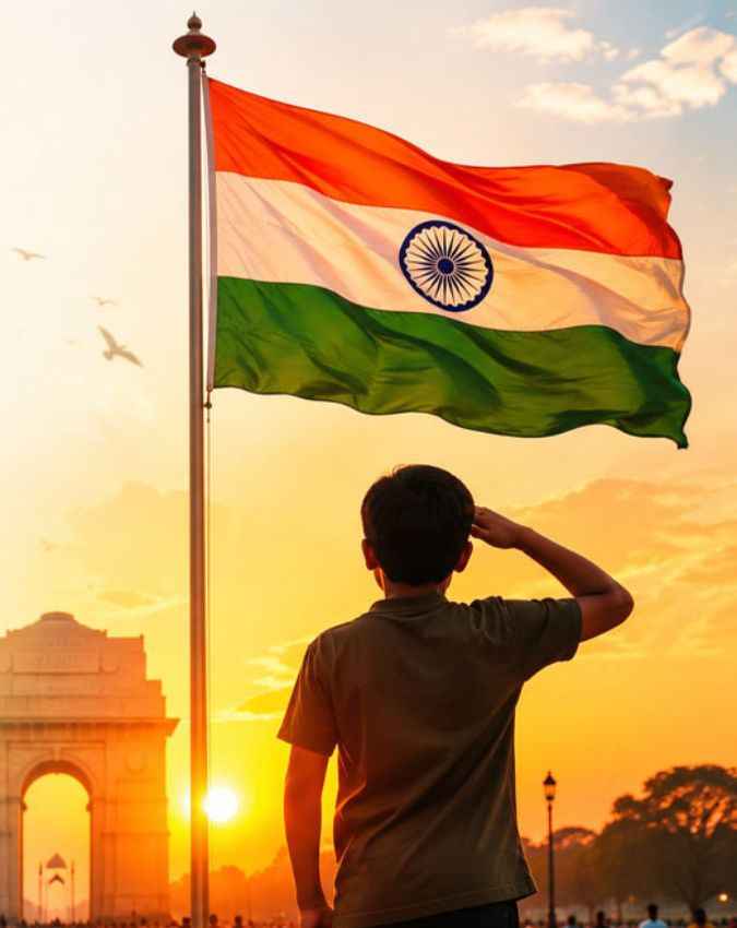 इस तरह मनाया जाता है स्वतंत्रता दिवस 