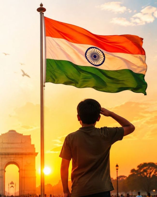 इस तरह मनाया जाता है स्वतंत्रता दिवस 