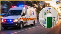 Mandla ambulance accident, Madhya Pradesh news, youth dies after oxygen runs out, Mandla Health Department, viral video MP