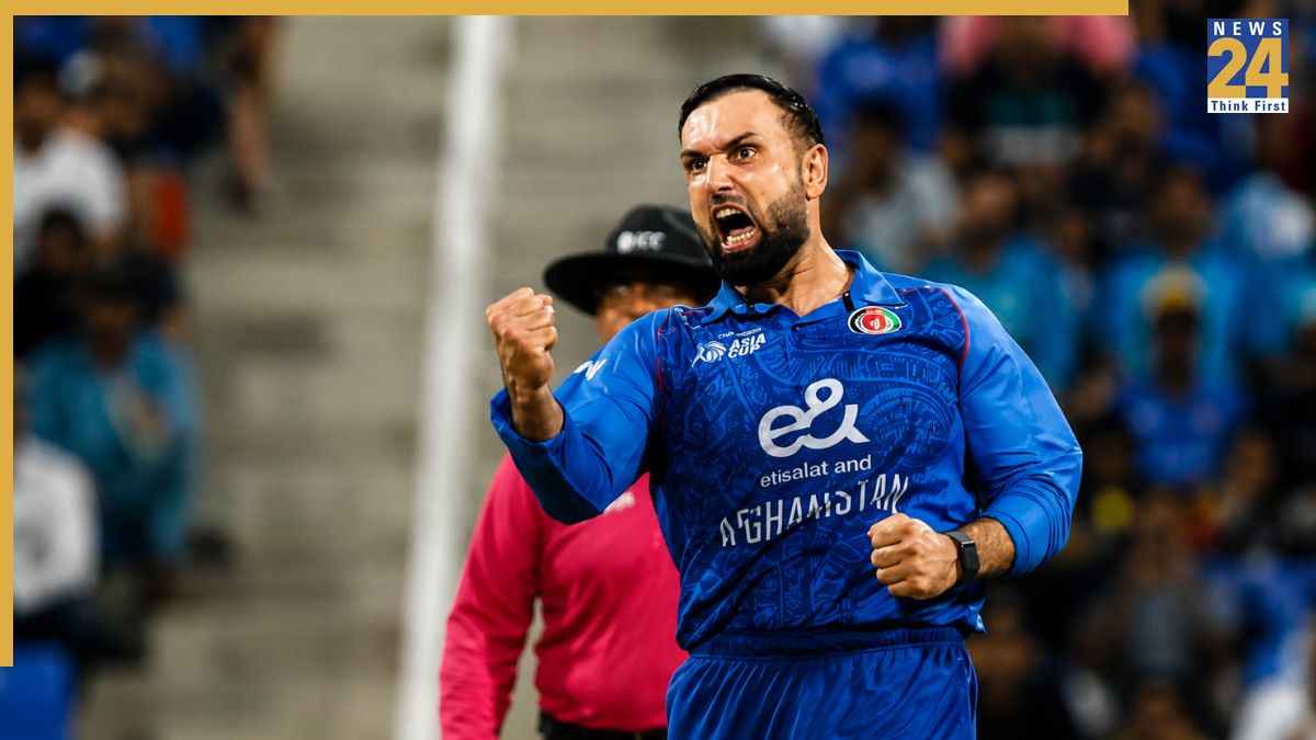 41 साल के मोहम्मद नबी का कहर, 11 गेंदों में नहीं दिया एक भी रन, झटके 4 विकेट