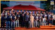 भारतीय टीम कोलंबो स्थित इंडिया हाउस में/ Image Source: BCCI-X