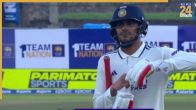 शुभमन गिल भारत और श्रीलंका दूसरे टेस्ट मैच में. Image Credit/ Screengrab; Sony