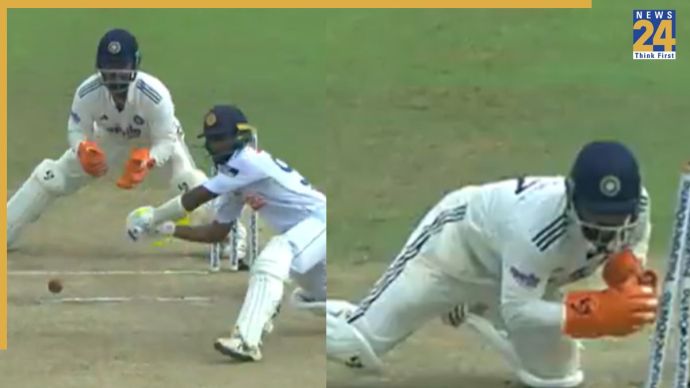 श्रीलंका के खिलाफ ऋषभ पंत स्टंपिंग करते हुए/ Image Source: Screengrab/ sony