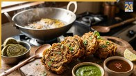 Crispy Arbi Ke Patte Ke Pakode Recipe