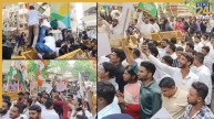 nagpur youth congress protest