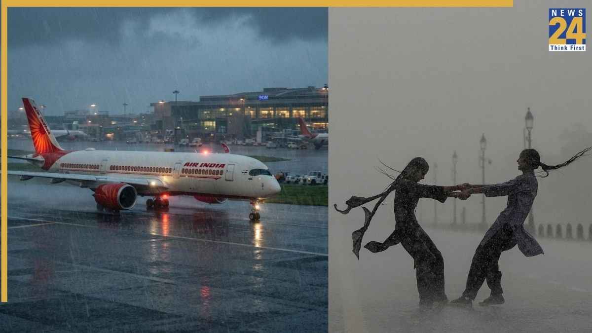 दिल्ली में भारी बारिश की वजह से 380 उड़ानों में देरी, 26 फ्लाइट कैंसिल, कई डायवर्ट