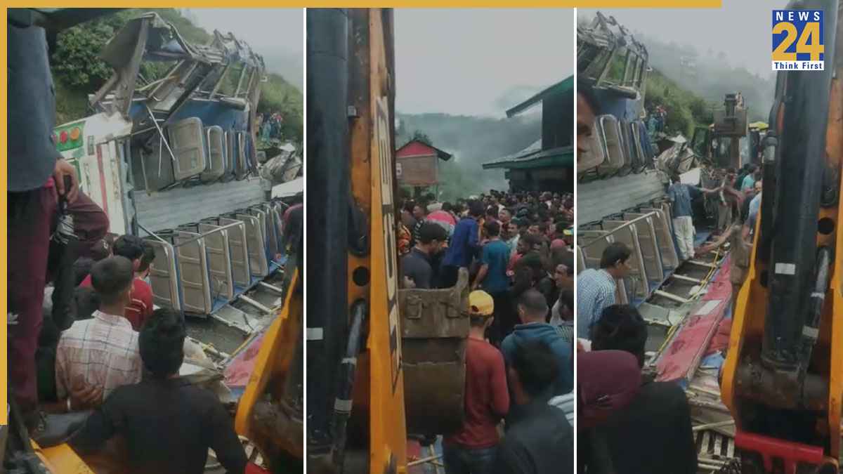 हिमाचल के चंबा में बड़ा हादसा, खाई में गिरी बस; हादसे में 7 लोगों की मौत और 11 घायल
