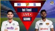 India vs Sri Lanka 1st Test Live Score