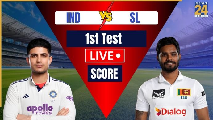India vs Sri Lanka 1st Test Live Score