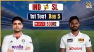 India vs Sri Lanka 1st Test Live Score