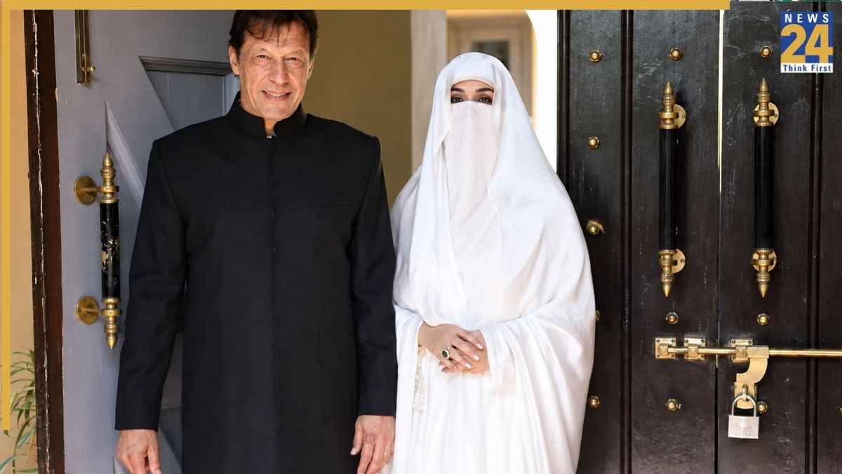 Imran Khan and Bushra Bibi
