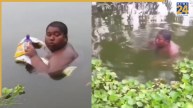 तालाब में कई दिनों से रह रहा 16 साल का किशोर, बोला- ‘जिन्न जला रहा शरीर’; VIDEO वायरल