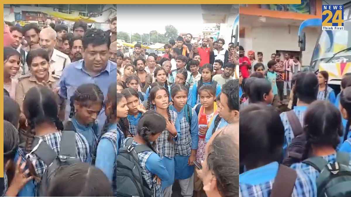 'विधायक जी, बच्चों को लूटना बंद करो…', बस किराया बढ़ा तो सड़क पर उतरीं छात्राएं, बसें रोककर मनवाई मांग