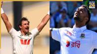Mitchell Starc and Shoriful Islam