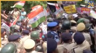 पटना में छात्रों का प्रदर्शन, सीएम आवास का घेराव करने निकले प्रदर्शनकारियों को पुलिस ने रोका