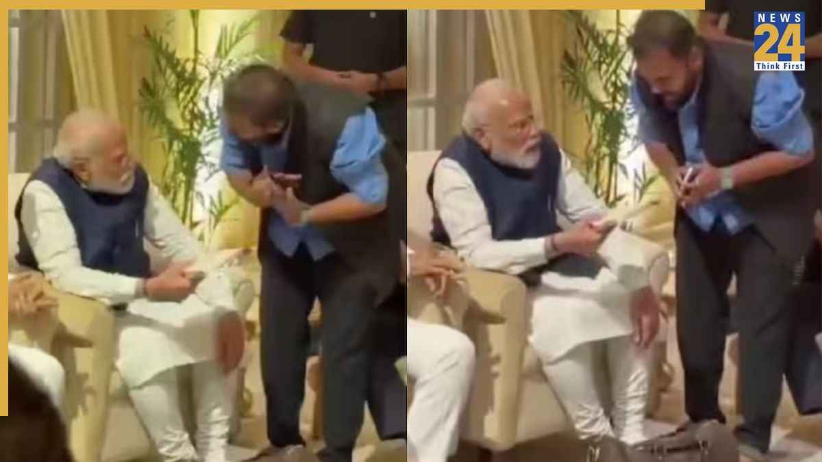 सुप्रिया सुले की बेटी के रिसेप्शन में पीएम मोदी को फोन पर क्या दिखा रहा था यह शख्स? जानें कौन हैं मिथिलेश देसाई