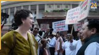 Priyanka Gandhi, Rahul Gandhi, Jharkhand student protest, BJP MP Parliament Standoff, Rahul Gandhi Jharkhand, Jharkhand Police, NDA vs INDIA, Kangana Ranaut, Anurag Thakur, Jantar mantar protest