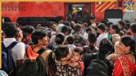 रक्षाबंधन आज: मेट्रो, बस अड्डों और रेलवे स्टेशनों पर बढ़ी भीड़, दिल्ली-मेरठ एक्सप्रेसवे पर लंबा जाम