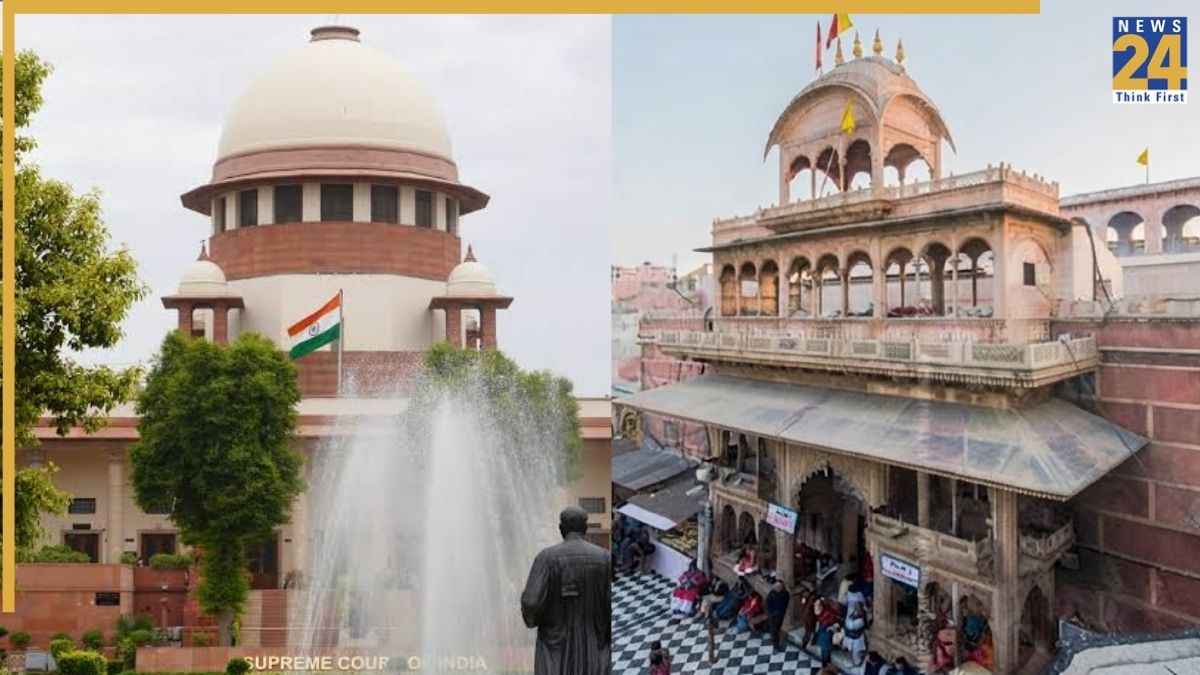 Supreme Court Bankey Bihari Temple PTI