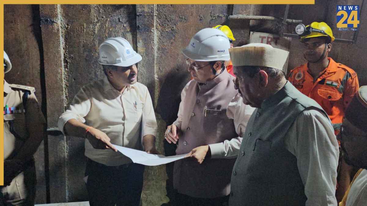 मुख्यमंत्री पुष्कर सिंह धामी ने टीएचडीसी टनल हादसे का किया स्थलीय निरीक्षण, रेस्क्यू अभियान का लिया जायजा