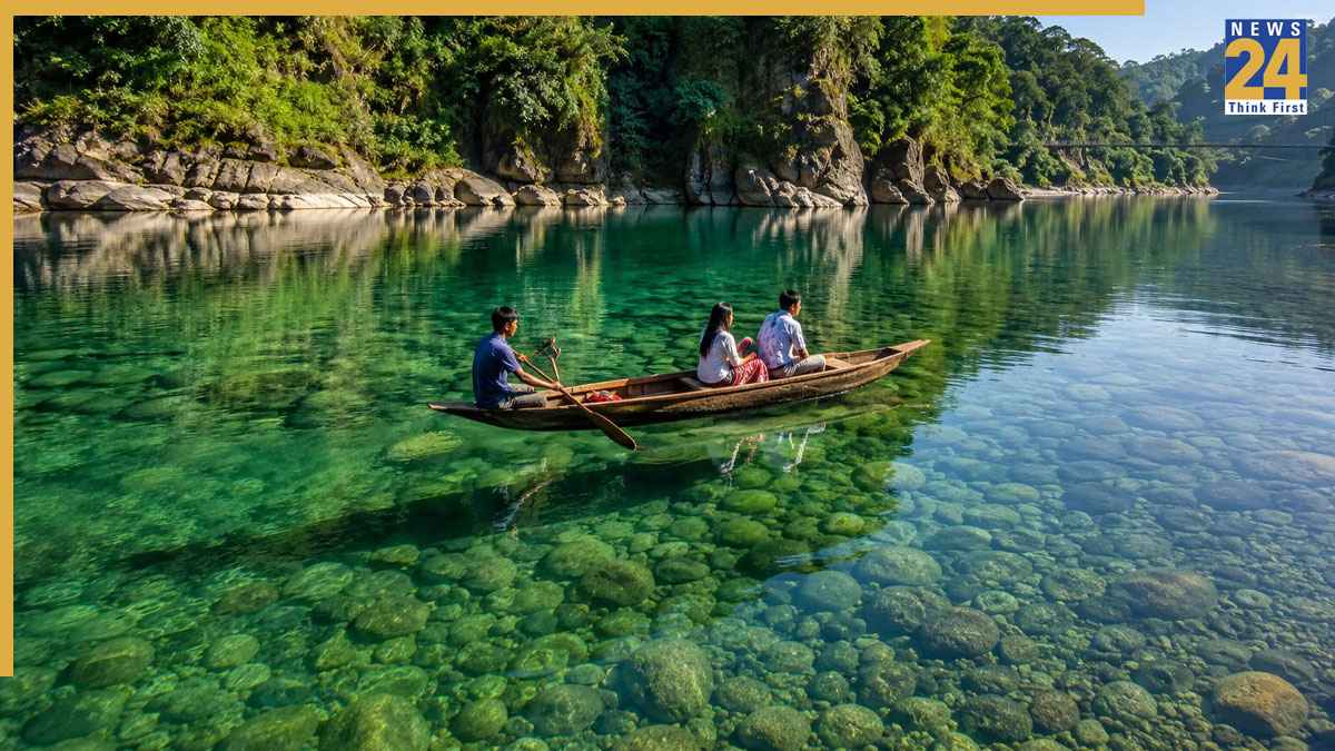 भारत की सबसे साफ नदी, जहां हवा में तैरती नजर आती है नाव! ज्यादातर लोग नहीं जानते नाम