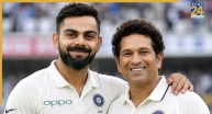 Virat Kohli And Sachin Tendulkar