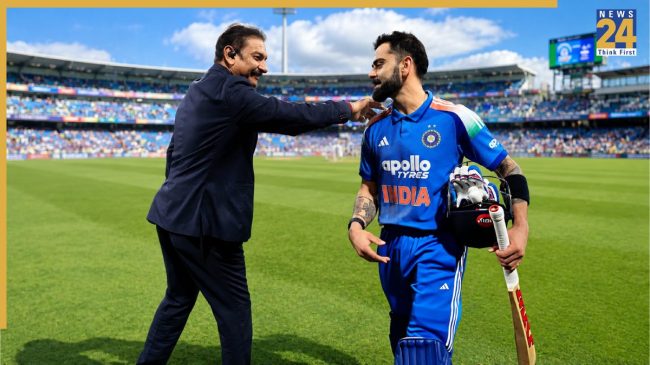 Virat kohli and Ravi Shastri