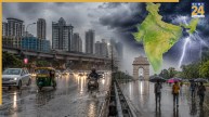 दिल्ली-NCR में झमाझम बारिश, नोएडा-गाजियाबाद से गुरुग्राम तक बदला मौसम; IMD ने कई राज्यों के लिए जारी किया अलर्ट