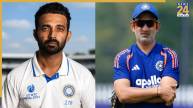 Ajinkya Rahane and Gautam Gambhir (PIC Credit -AI)