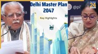 Delhi Master Plan 2047, CM Rekha Gupta, delhi Metro Expansion, Affordable Housing Delhi, Manohar Lal