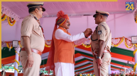 मुख्यमंत्री डॉ. मोहन यादव ने पुलिस और होमगार्ड के अधिकारियों-कर्मचारियों को राष्ट्रपति द्वारा प्रदत्त पदक किए प्रदान