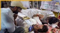 रांची छात्र आंदोलन: भूख हड़ताल पर बैठे प्रदर्शनकारी की तबीयत बिगड़ी, अस्पताल में कराया गया भर्ती