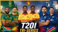 South Africa vs Zimbabwe vs Namibia Tri-Series