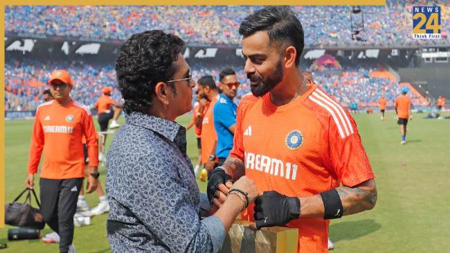 virat kohli and sachin tendulkar