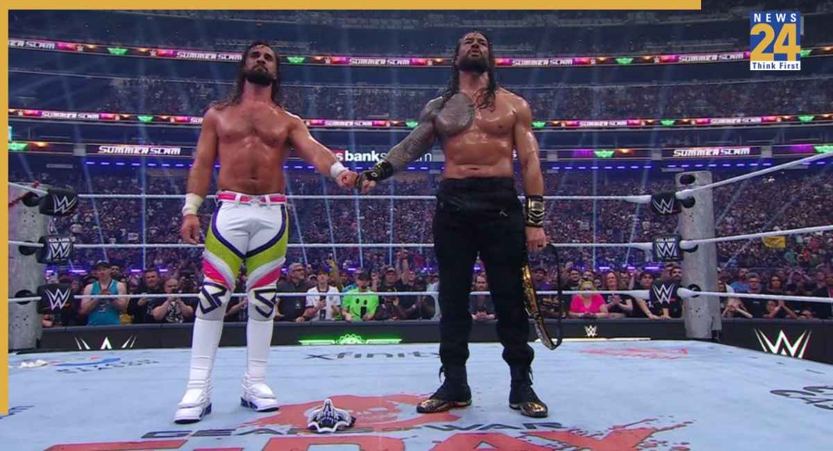 WWE SummerSlam 2026 नाइट-2 रिजल्ट्स: Roman Reigns ने विरोधी को किया तहस-नहस, दिग्गज की वापसी से हड़कंप