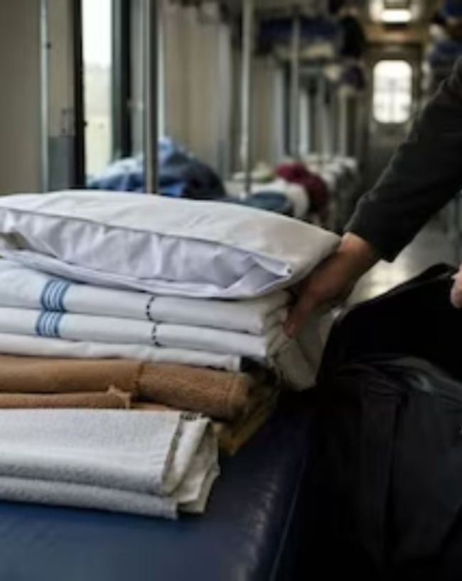 Indian Railways linen replacement schedule-1-2-3