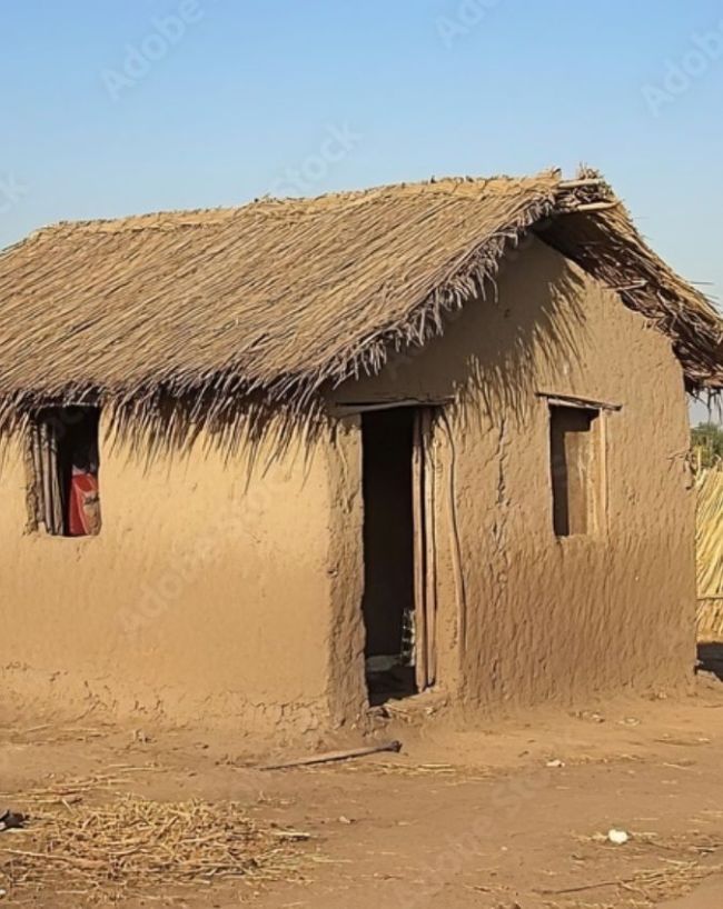 walls and floors of homes plastered-1-2-3-4
