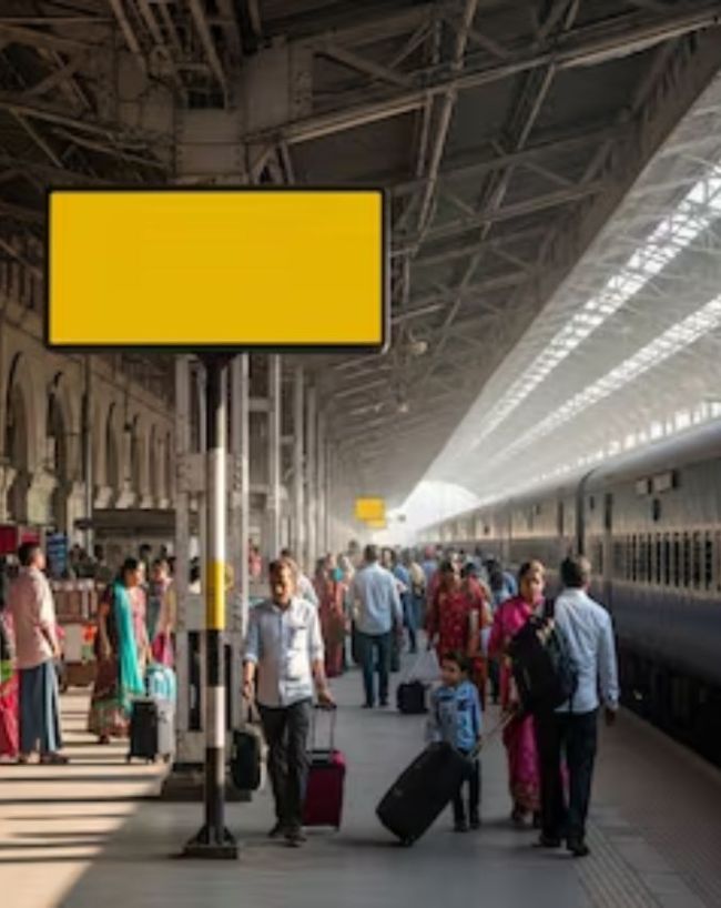 स्टेशन पर लिखा होता है लंबा नाम 