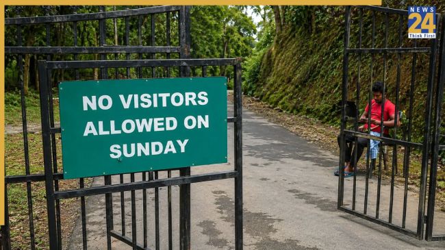 why aias cleanest village bans tourist on sundays