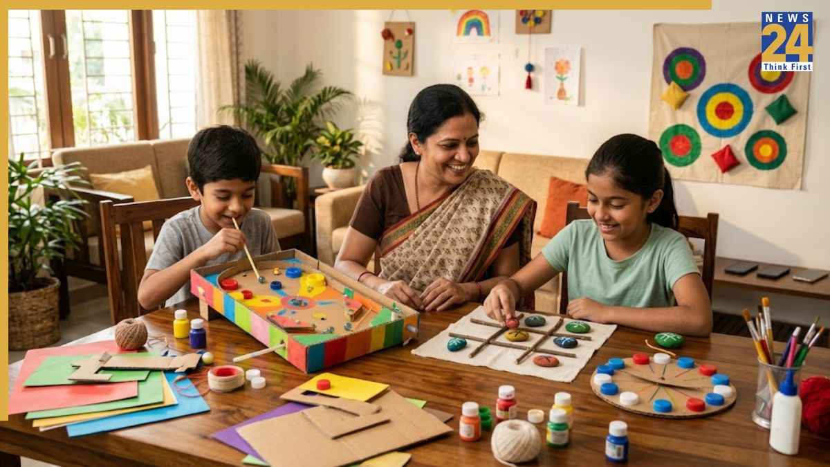 Parenting Tips: बच्चे मांग रहे हैं मोबाइल? घर पर बनाएं ये मजेदार गेम, घंटों रहेंगे बिजी