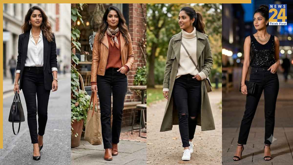 Black Jeans को सिर्फ टी-शर्ट के साथ नहीं, इन तरीकों से करें स्टाइल और पाएं स्टाइलिश लुक
