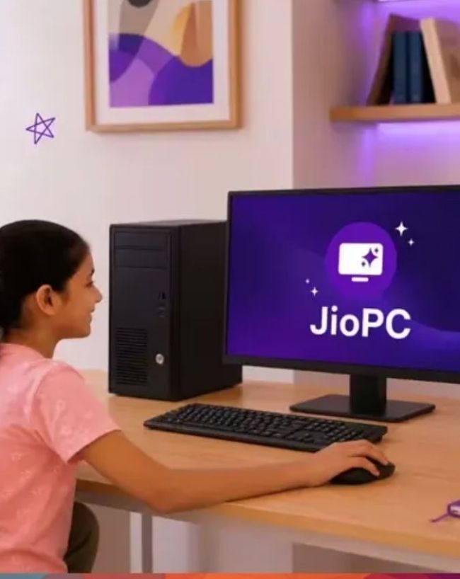 ऐसे काम करता है JioPC