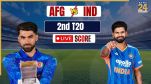 AFG vs IND 2nd T20 Live
