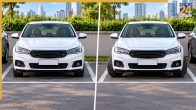 car parking wheel position