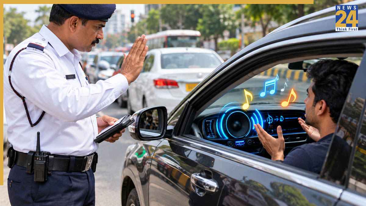कार में तेज म्यूजिक सुनने से क्या कट सकता है चालान? जानें क्या कहता है नियम?