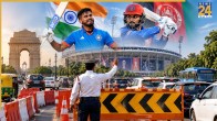 IND vs AFG Delhi Traffic Diversion