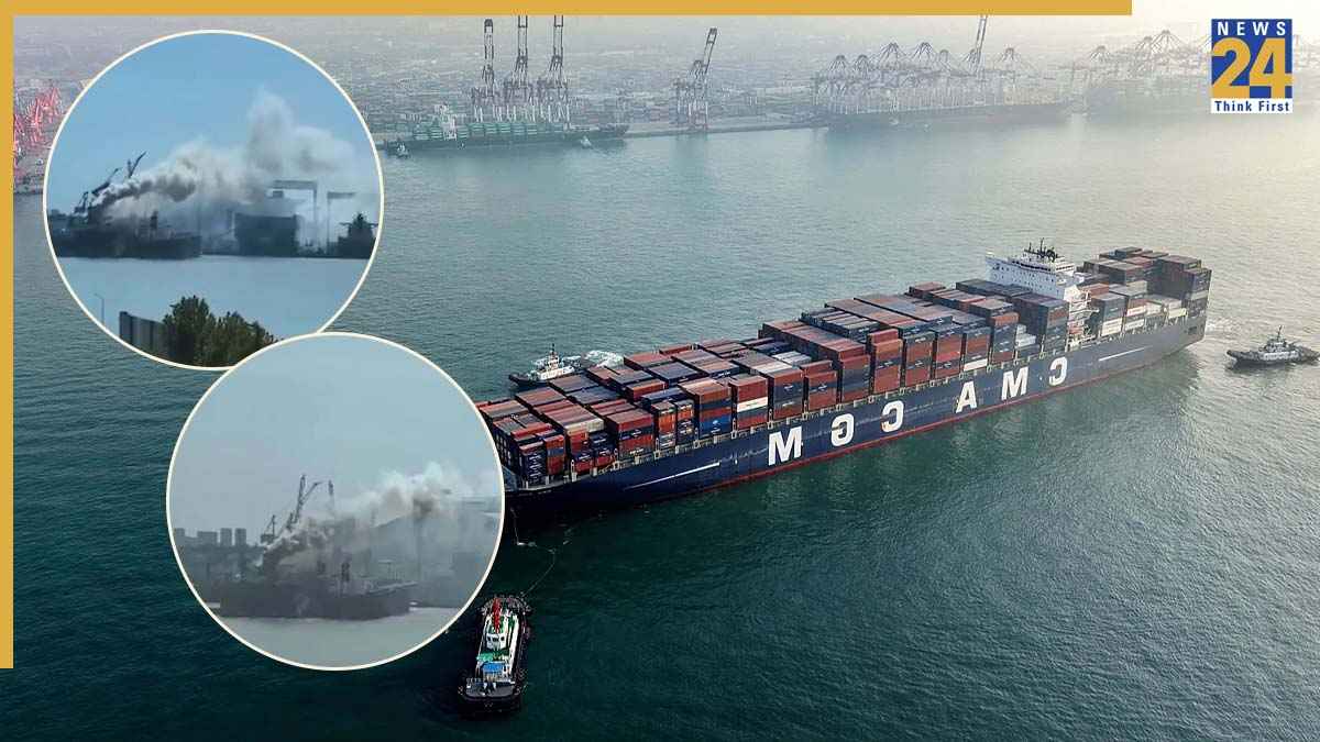 China Ship Fire, Ocean Melody Cargo Ship, China Port Accident, Cargo Ship Fire Deaths, Xinhua News